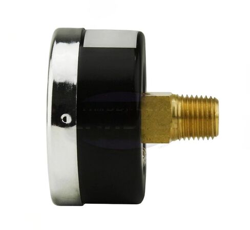 102D-204A 1/4" NPT 2" Vacuum Air Pressure Gauge - for Air Compressor Vacuum Assist Systems - Air Pressure Gauge Replacement - 0 to -30 PSI Center Back Mount in Saudi Arabia