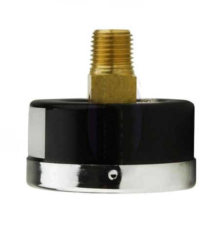 102D-204A 1/4" NPT 2" Vacuum Air Pressure Gauge - for Air Compressor Vacuum Assist Systems - Air Pressure Gauge Replacement - 0 to -30 PSI Center Back Mount in Saudi Arabia