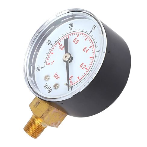DAN&DRE Vacuum - 1-0 Bar - 30-0 Inch Hg 50mm 1/8 BSPT B M Connection Air Water Oil Vacuum Gauges in Kuwait