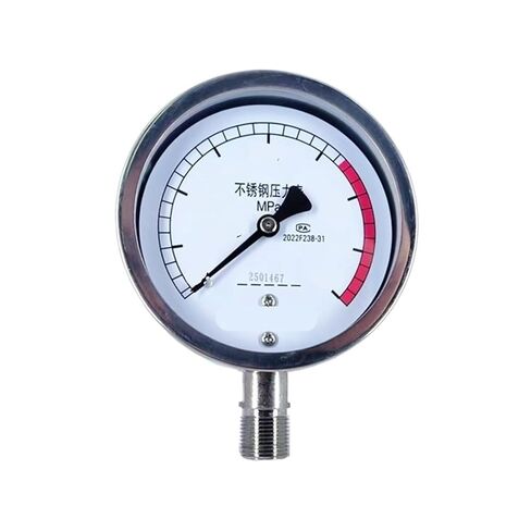 Y100BF Stainless Steel Corrosion-Resistant, high-Temperature Resistant steam Vacuum Pressure Gauge with M20*1.5 Thread.(0-0.6MPA/6kg) in Saudi Arabia