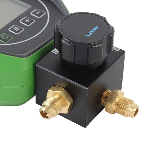 AUNMAS Refrigeration Digital Vacuum Gauges, 0KPa to 6000KPa 5 Units (KPa, Bar, PSI, InHg, KgF cm2) HVAC Vacuum Pressure Gauges for AC Fluoridation in Saudi Arabia