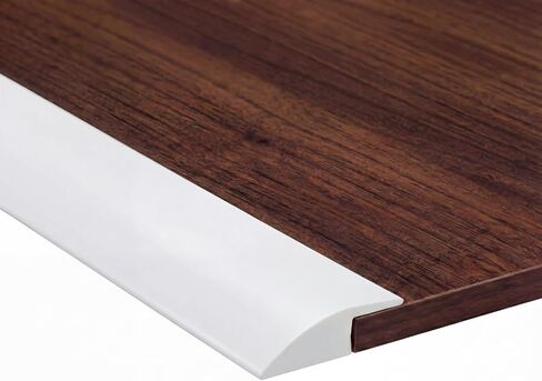 3.3ft Carpet Floor Transition Strips, Self-Adhesive Carpet to Tile Transition Edge Triings for Doors/Wood Floors, Coverage Height up to 5mm (White) in Kuwait