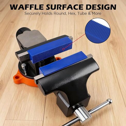 قطعتان من وسادات الفك الملزمة المغناطيسية مقاس 4.5 بوصة، أغطية الفك الناعمة من مادة TPU مع سطح وافل، وسادات ملزمة واقية غير قابلة للتشوه لملزمة المقعد، ومكبس الحفر، وأعمال المعادن والأعمال الخشبية in Kuwait