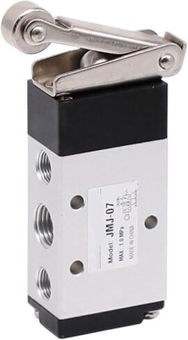 1PCS mechanical valve, button valve, pneumatic valve, JMJ-01, JMJ-00, JMJ-04, pneumatic components(Blue) in Saudi Arabia