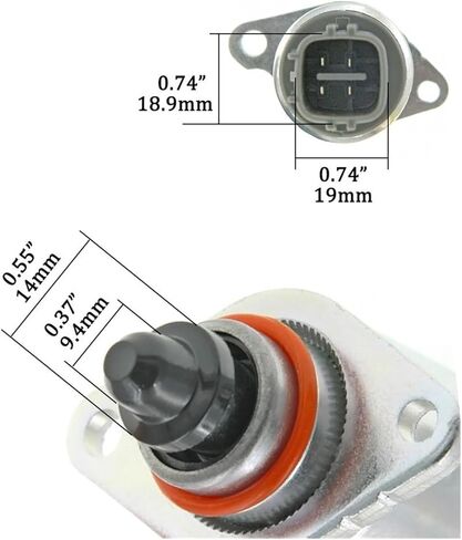 1PCS fuel injection idle air control valve 89690-97202 in Saudi Arabia