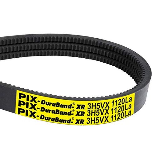 PIX Banded V-Belt, 4H3VX300 3VX Cogged, 3/8" x 30in OC, 4 Band – Industrial Drive Belt for Compressors, Generators, Blowers, Hot Rolling Mills, Agitators, Industrial Fans, Separators, and More in Saudi Arabia