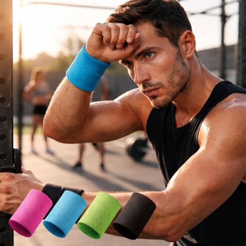4 Pack Wrist Guards Unisex Wrist Guards for Sports and Fitness Breathable in Saudi Arabia