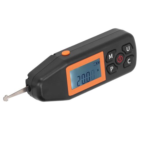Digital Force Meter 5N Tension Pressure Tester Portable Push Pull Meter with LCD Display Backlit for Lab Home Site N LB Kg Oz Units in Saudi Arabia