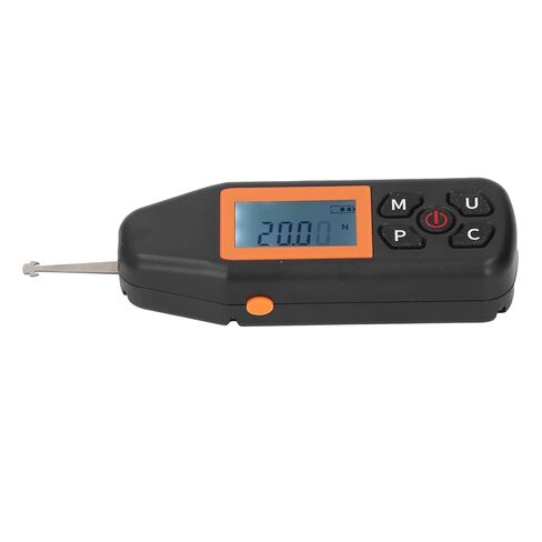 Digital Force Meter 5N Tension Pressure Tester Portable Push Pull Meter with LCD Display Backlit for Lab Home Site N LB Kg Oz Units in Saudi Arabia