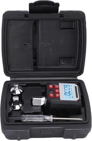 Digital Torsion Wrench Adapter 1/2in Drive Torque Meter Tester with Digital Display 9 Preset Groups Data Storage for Quality Control Optimization in Saudi Arabia