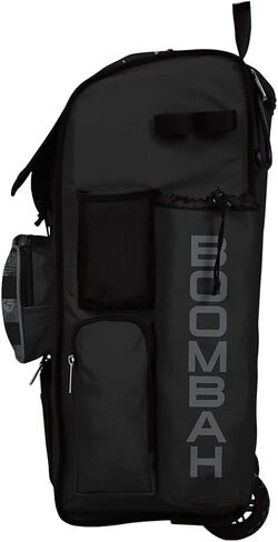 حقيبة Boombah Rolling Superpack 2.0 للبيسبول/الكرة اللينة - 23-1/2 بوصة × 13-1/2 بوصة × 9-1/2 بوصة - USA Honor Black Ops أسود/فحمي - مقبض تلسكوبي - يحمل 4 مضارب - إصدار بعجلات in Kuwait