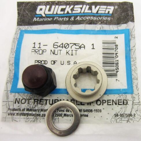 Quicksilver Prop Nut Kit 11-64075A 1 in Saudi Arabia
