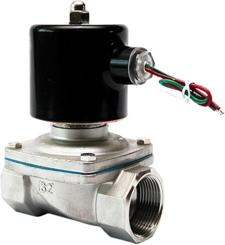 1-1/4 "صمام الملف اللولبي من الفولاذ المقاوم للصدأ مغلق عادة ضغط صفر 220VAC 12VDC 24VDC 110VAC صمام الملف اللولبي للمياه والغاز (BSP_240VAC_EPDM-Seal) in Kuwait