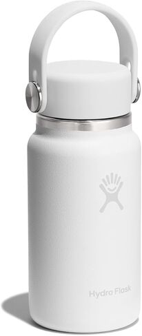 Hydro Flask Micro Bottle - Insulated Mini Leak Proof Flask for Purse or Pocket in 6.7 Oz Tonal White in Saudi Arabia