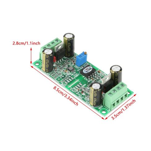 S-10V10V Analog Voltage Isolation Module 0-10V Signal Converter for PLC MCU Systems, Anti-Interference Design with Dual Power Input in Saudi Arabia