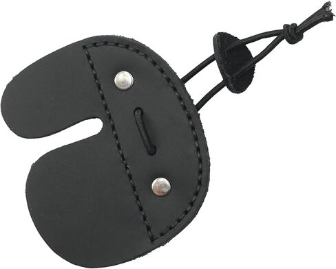 عروات أصابع الرماية الجلدية من Toprank - واقي أصابع مصنوع يدويًا لمعدات ممارسة الرماية، علامة تبويب أصابع القوس المنحنية in Kuwait