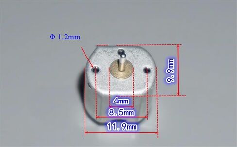 N20 موتور 3 فولت 5 فولت 6 فولت الأرض النادرة المغناطيسي عالية السرعة عالية عزم الدوران N20 محرك صغير 1 قطعة in Kuwait