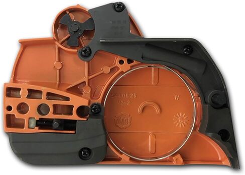 445 450 Clutch Side Sprocket Cover with Chain Brake Assembly Compatible with Husqvarna 445 450 Chainsaw Replacement Parts OEM 544097901 544097902 in Kuwait