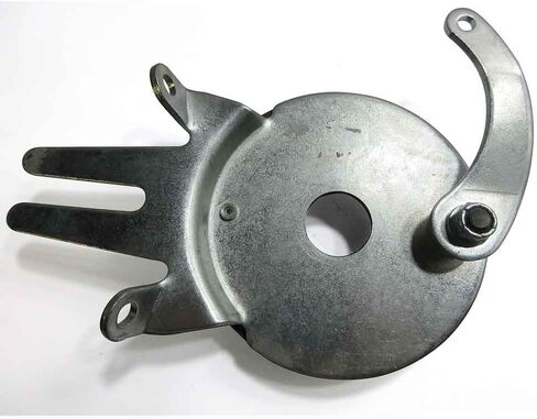 4-1/2" Brake Assembly w/Steel Anchor Backing Plate, 1" Bore in Saudi Arabia