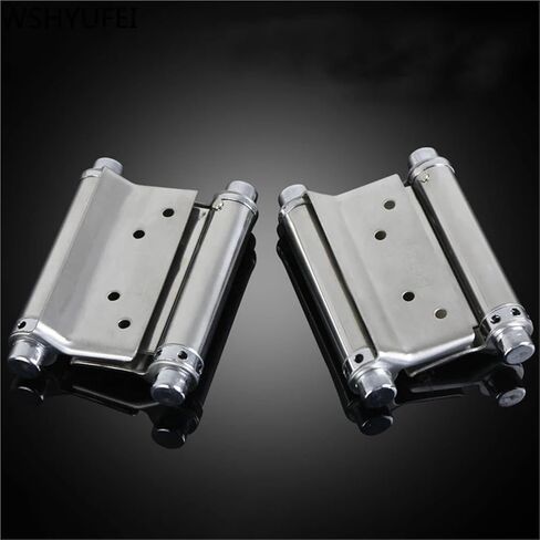 Double Open Spring 3 Inch / 4/5 Hinge Stainless Steel Two Way 1Pcs(5 inches) in Saudi Arabia
