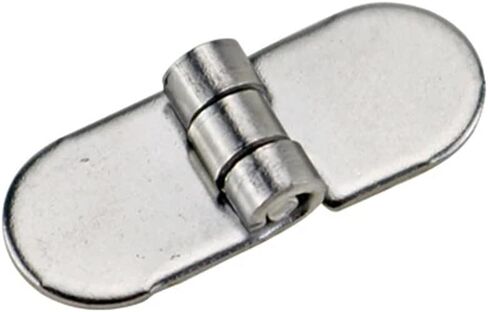 304 Stainless Steel Circular Non Perforated Door Hinge 1Pcs in Saudi Arabia