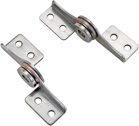 Stainless Steel Wire Hole Damping Rotating Shaft Torque Hinge 1Pcs(with Holes-Left) in Saudi Arabia