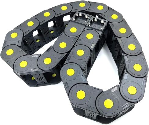 1 Meter 25x38mm Bridge Type Drag Chain Wire Carrier Cable Plastic Transmission Parts Towline for Machine(R55) in Saudi Arabia