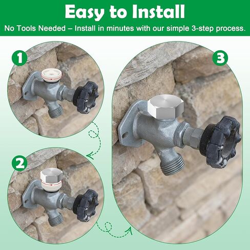 Coitak 1 PCS Vacuum Breaker Repair Kit Replacement for VACVBKX1B with Tape, Outdoor Faucet Repair kit for Anti Siphon Valve, Spigot Repair Kit in Saudi Arabia