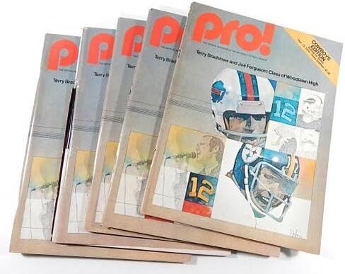 الكثير من (11) برامج كرة القدم المتنوعة لعام 1976 NFL Cowboys Steelers Eagles - برامج NFL in Saudi Arabia