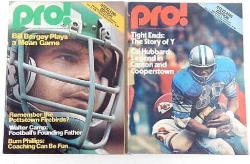 الكثير من (11) برامج كرة القدم المتنوعة لعام 1976 NFL Cowboys Steelers Eagles - برامج NFL in Saudi Arabia