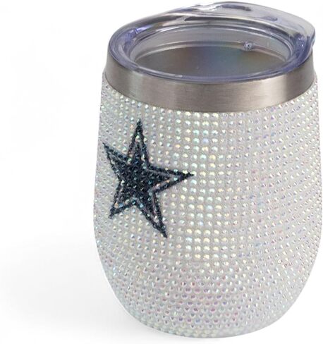 The Memory Company Officially Licensed NFL - 2-Pack Home/Away Leopard SS Stemless Wine Tumblers in Saudi Arabia