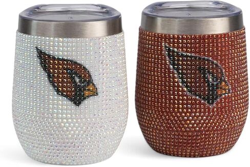 The Memory Company Officially Licensed NFL - 2-Pack Home/Away Leopard SS Stemless Wine Tumblers in Saudi Arabia