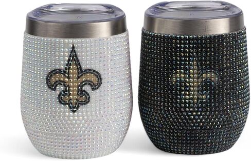 The Memory Company Officially Licensed NFL - 2-Pack Home/Away Leopard SS Stemless Wine Tumblers in Saudi Arabia