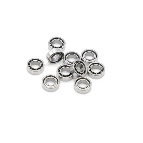 3x6x2mm SMR63 Open Bearing Stainless Steel Ball Fishing Reel 10Pcs in Kuwait