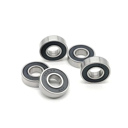 2Pcs 6200RS Double Rubber Sealing Cover Deep Groove Ball Bearing 6200-2RS 10 * 30 * 9 Mm in Saudi Arabia