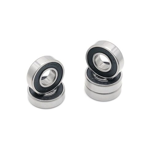 2Pcs 6200RS Double Rubber Sealing Cover Deep Groove Ball Bearing 6200-2RS 10 * 30 * 9 Mm in Saudi Arabia