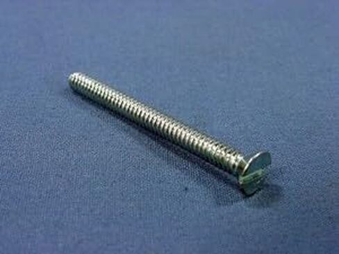 #US Bolt & Screw Co 1-1/2" Flathead 6-32 Thread Straight Slot Machine Bolt in Saudi Arabia