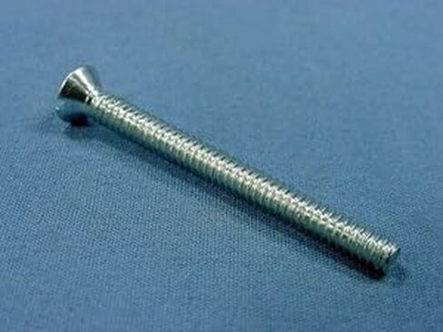 #US Bolt & Screw Co 1-1/2" Flathead 6-32 Thread Straight Slot Machine Bolt in Saudi Arabia