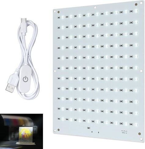 مجموعة لوحة الإضاءة الخلفية Cmyk Lithophane LED متوافقة مع Bambulab A1/A1 Mini Combo/P1P/P1S/X1C/X1E AMS 3D Prober in Saudi Arabia