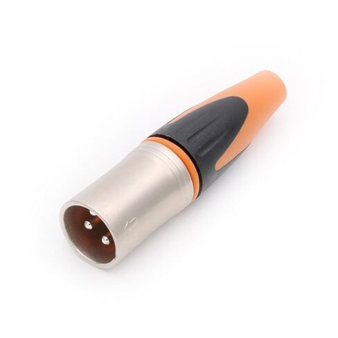 1Pcs/lot XLR Plug 3Pin Metal XLR Adapter Female/Male Microphone Connector Plug Straight Balanced Socket(1xM 3P) in Saudi Arabia