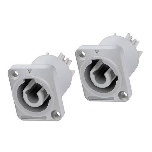12Pcs/lot 3 Pin Powerconnector Female Jack Panel Mount NAC3MPA NAC3MPB AC Power Chassis for Stage Light LED Connector 20A/250V(12xE1004F) in Saudi Arabia
