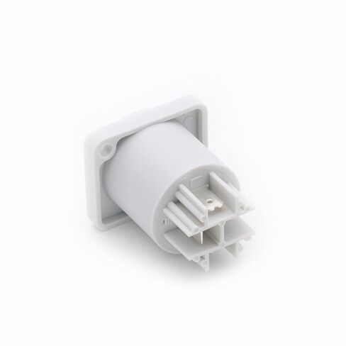 12Pcs/lot 3 Pin Powerconnector Female Jack Panel Mount NAC3MPA NAC3MPB AC Power Chassis for Stage Light LED Connector 20A/250V(12xE1004F) in Saudi Arabia