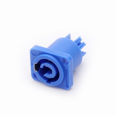 12Pcs/lot 3 Pin Powerconnector Female Jack Panel Mount NAC3MPA NAC3MPB AC Power Chassis for Stage Light LED Connector 20A/250V(12xE1004F) in Saudi Arabia