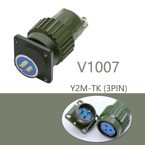 Y2M TJ/TK Green Aviation 21mm Y21M Fast Buckle Aviation Cable Connector Plug Male & Female 1Pcs(Y2M-TJ-5PIN) in Saudi Arabia
