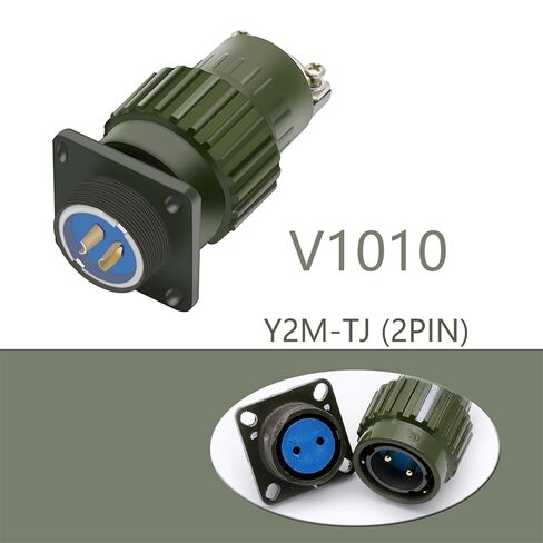 Y2M TJ/TK Green Aviation 21mm Y21M Fast Buckle Aviation Cable Connector Plug Male & Female 1Pcs(Y2M-TJ-5PIN) in Saudi Arabia