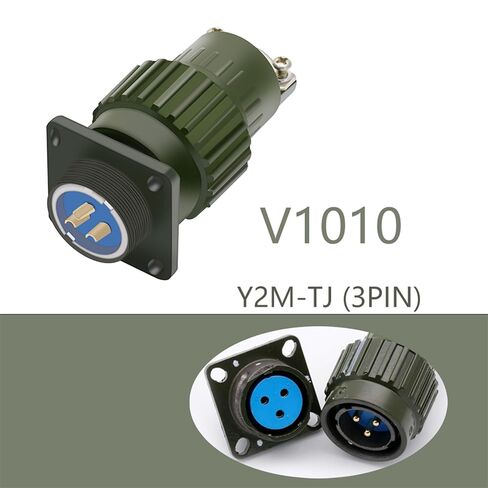 Y2M TJ/TK Green Aviation 21mm Y21M Fast Buckle Aviation Cable Connector Plug Male & Female 1Pcs(Y2M-TJ-5PIN) in Saudi Arabia