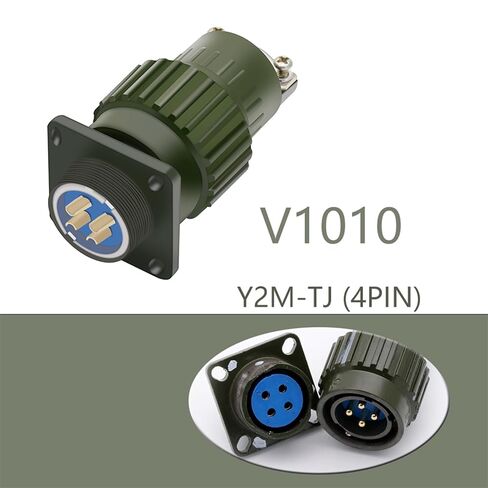 Y2M TJ/TK Green Aviation 21mm Y21M Fast Buckle Aviation Cable Connector Plug Male & Female 1Pcs(Y2M-TJ-5PIN) in Saudi Arabia