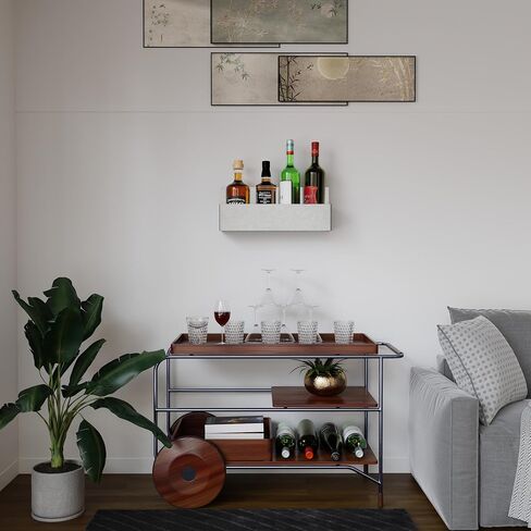 Premium 15" Speed Rack, Speed Rail Bottle Holder, Liquor Bottle Holder, Space-Saving Organizer, Bar Accessories and Mixology Tools, Sturdy and Sleek Design in Saudi Arabia