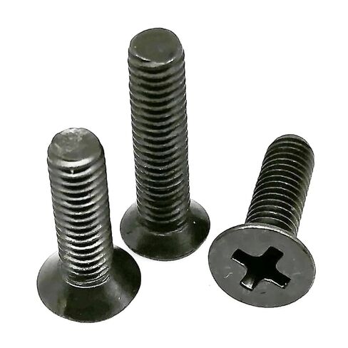 Screws,Stainless Steel Screws, M1-M4 Black 304 Stainless Steel Countersunk Head Screw Bolt10Pcs in Kuwait