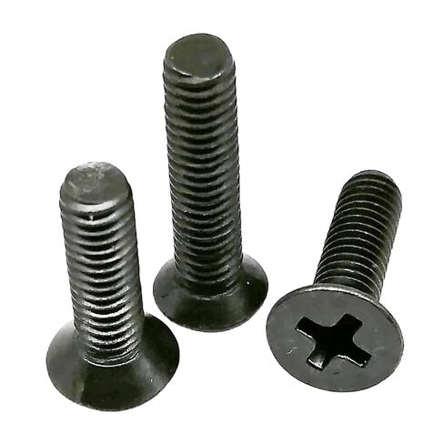 Screws,Stainless Steel Screws, M1-M4 Black 304 Stainless Steel Countersunk Head Screw Bolt10Pcs in Kuwait